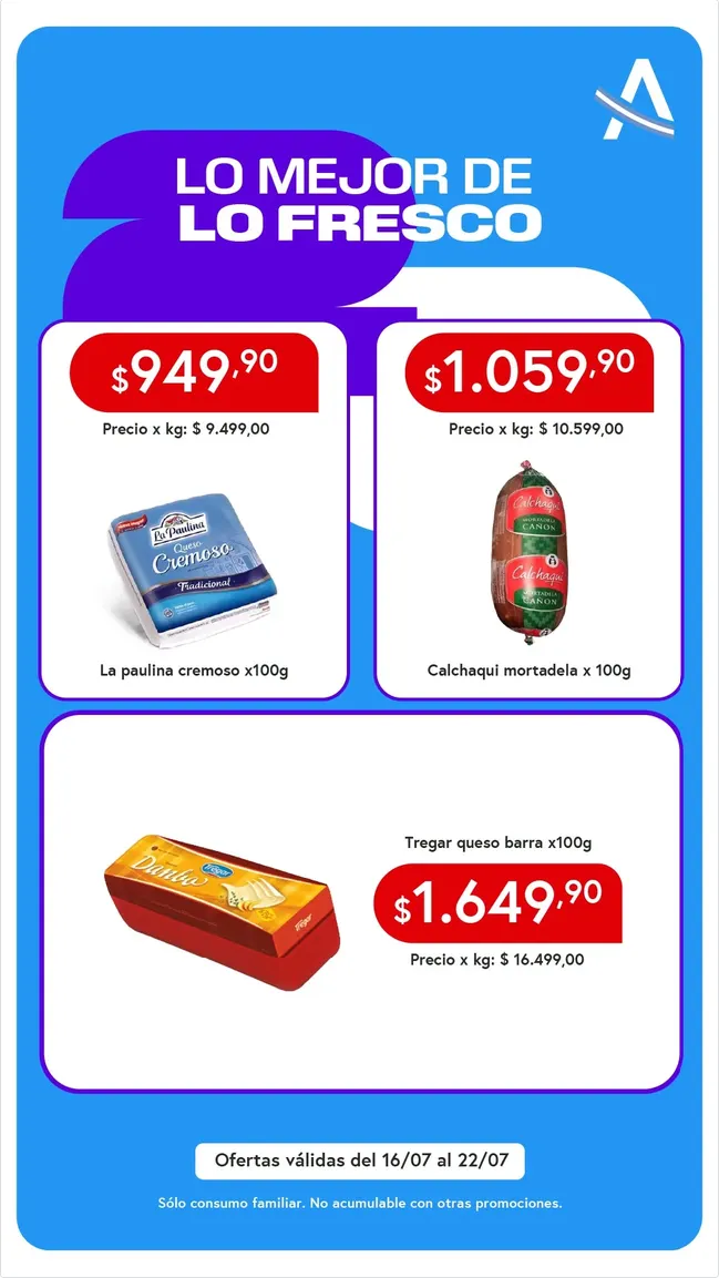 Ofertas de  Ofertas El Abastecedor  16 de julio al 22 de julio 2026 - Página 7 del catálogo