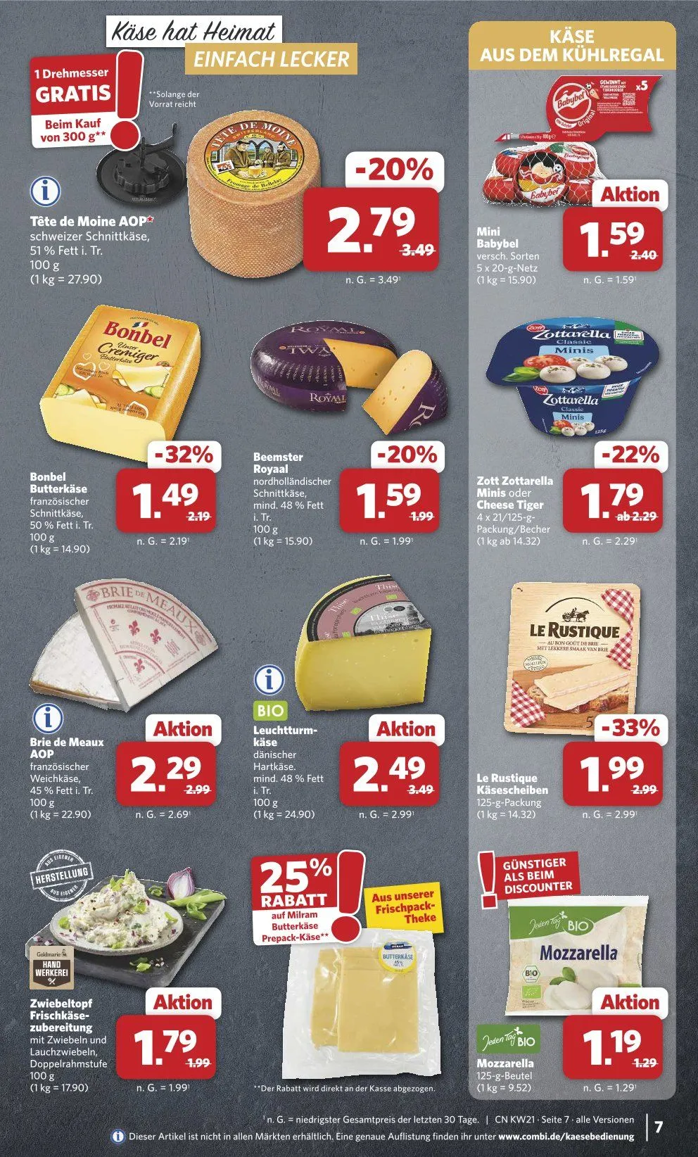 Combi Angebote von 18. Mai bis 23. Mai 2026 - Prospekt seite 7