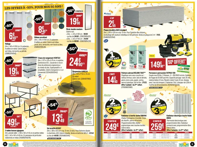 Catalogues Tridôme du 7 mai au 18 mai 2025 - Catalogue page 7