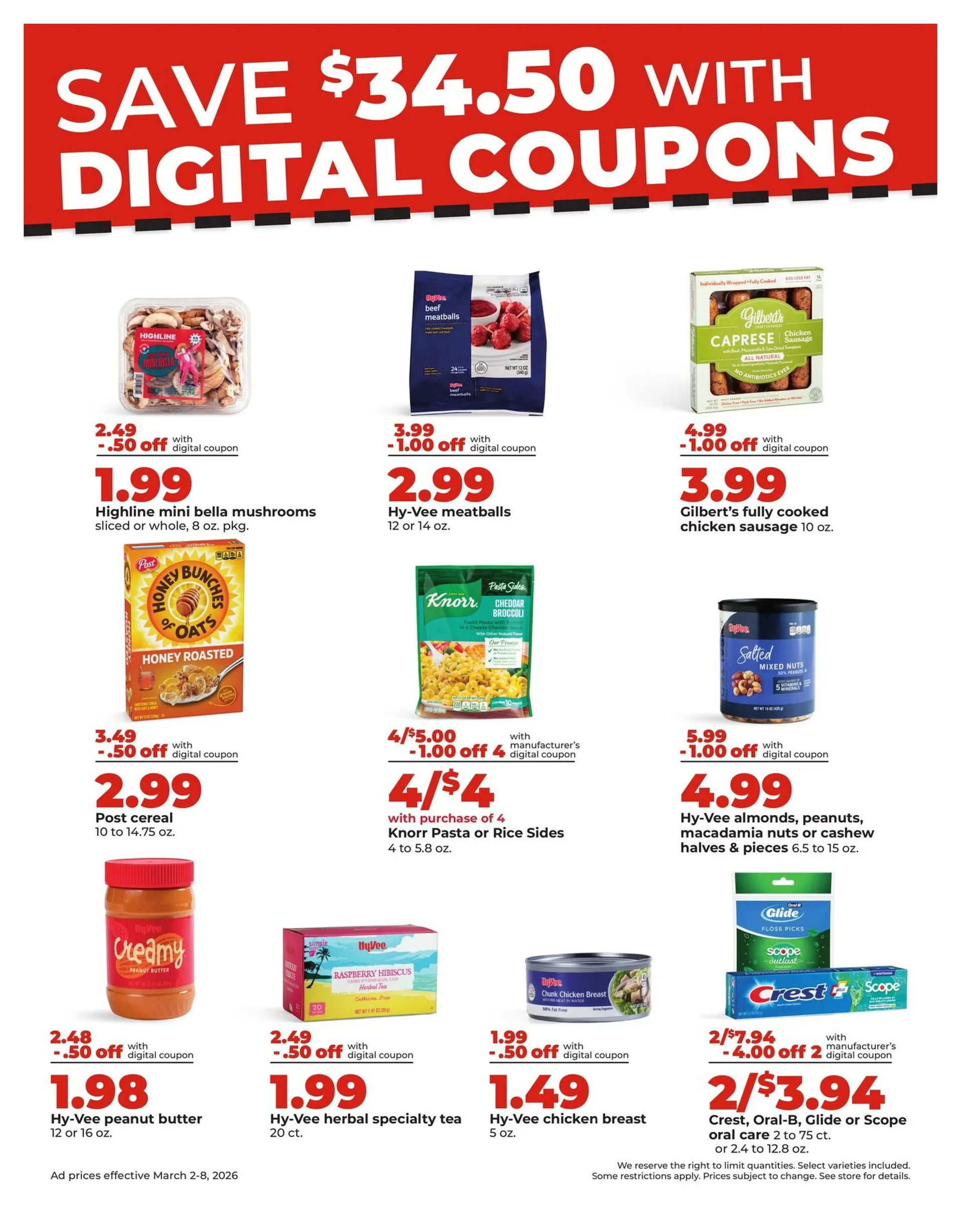 Weekly ad HyVee Sales from March 2 to March 8 2026 - Page 7