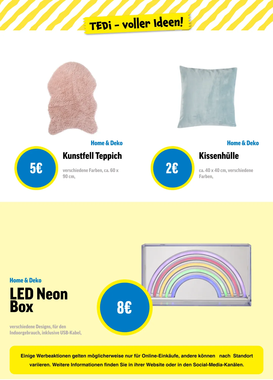 TEDI Angebote von 9. Januar bis 31. Januar 2026 - Prospekt seite 7