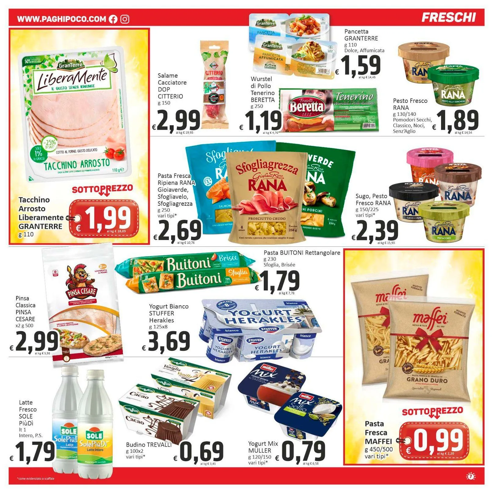 Volantini Paghi Poco da 28 aprile a 7 maggio di 2026 - Pagina del volantino 7
