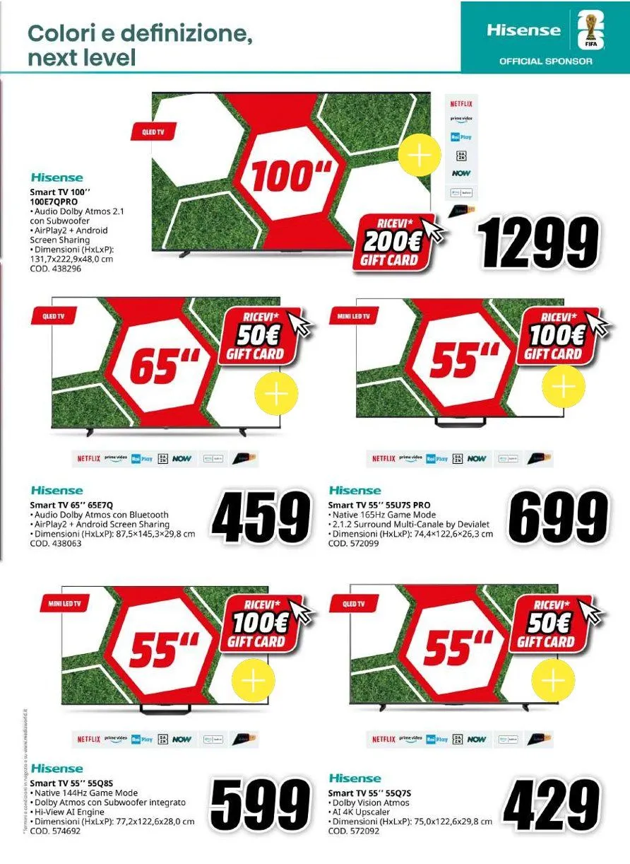 Volantini MEDIAWORLD da 1 giugno a 14 giugno di 2026 - Pagina del volantino 7