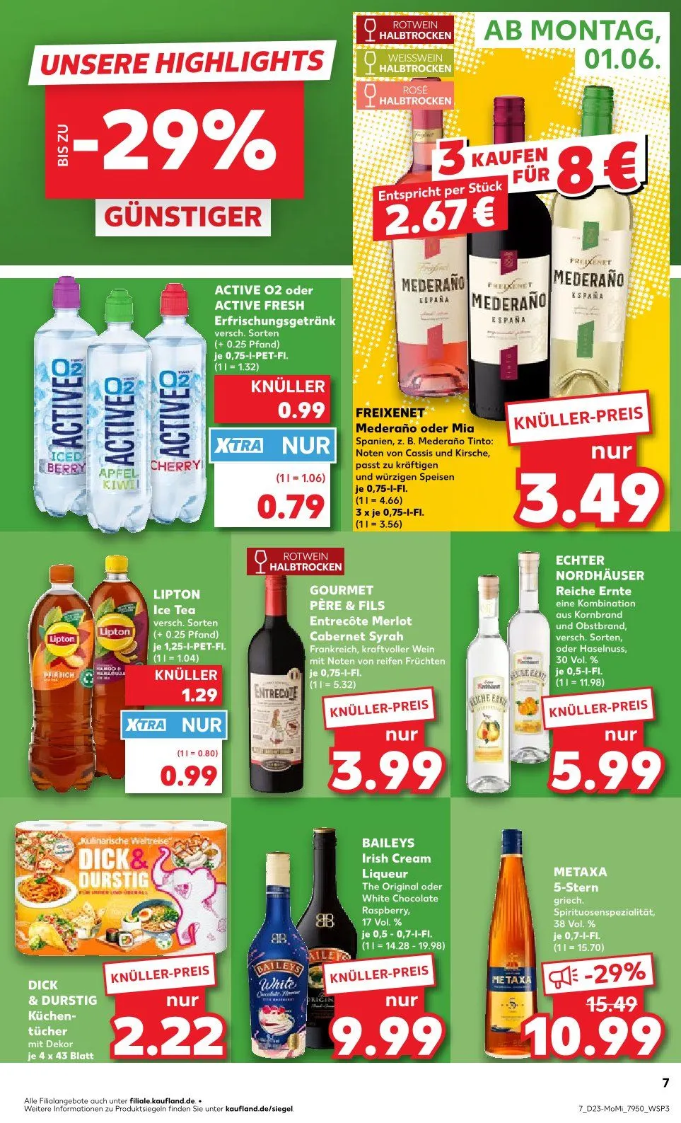 Kaufland Prospekte von 1. Juni bis 3. Juni 2026 - Prospekt seite 7
