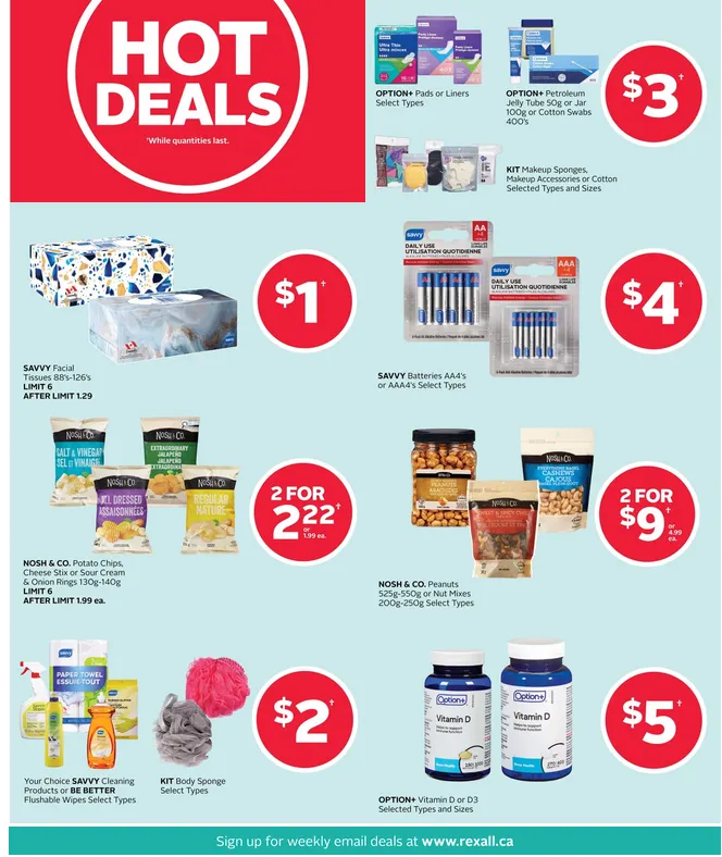 Rexall Sales from July 31 to August 13 2026 - flyer page 7
