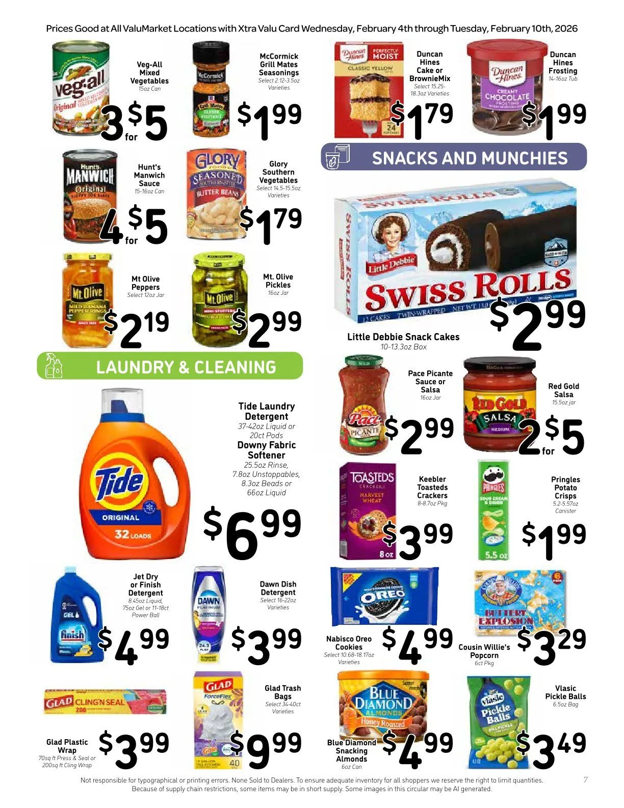 Weekly ad ValuMarket Sales from February 4 to February 10 2026 - Page 7