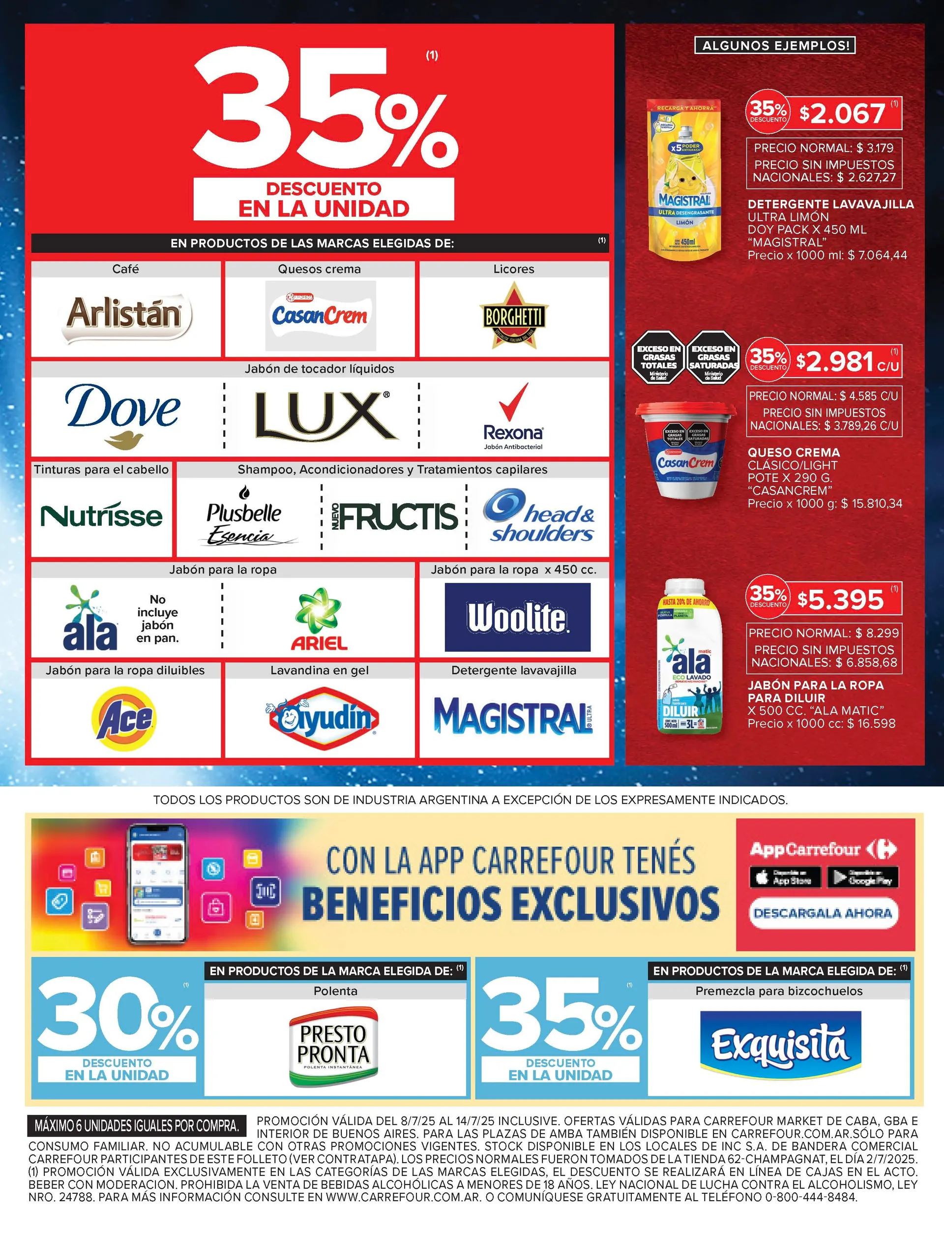 Catálogo de Conoce las últimas ofertas de Carrefour Market 8 de julio al 14 de julio 2025 - Página 6
