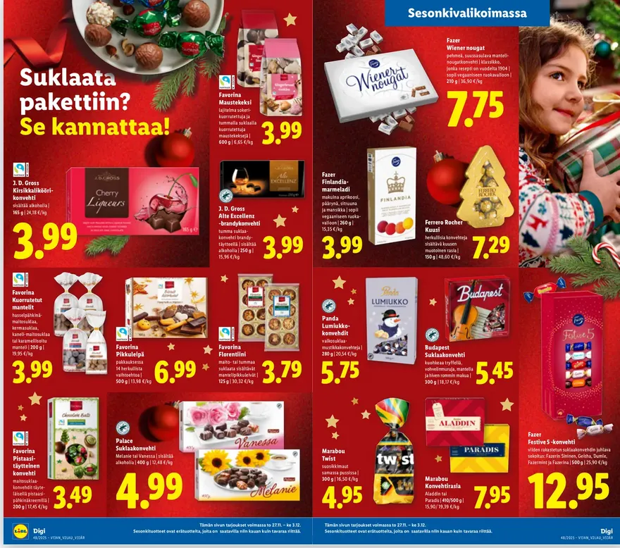 Lidl voimassa alkaen 27. marraskuuta - 3. joulukuuta 2025 - Tarjouslehti sivu 7