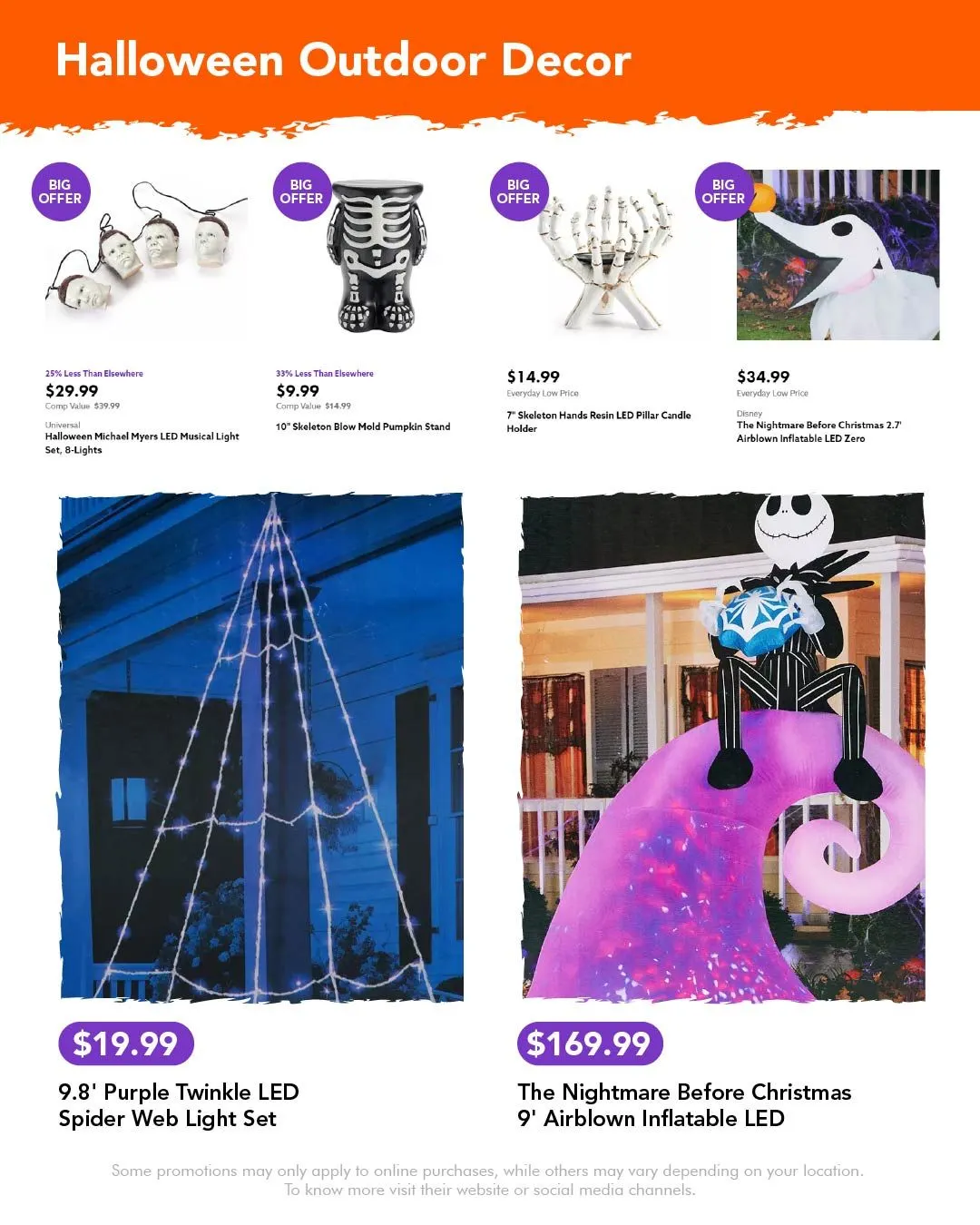 Weekly ad Halloween Decorations from August 14 to September 18 2024 - Page 6