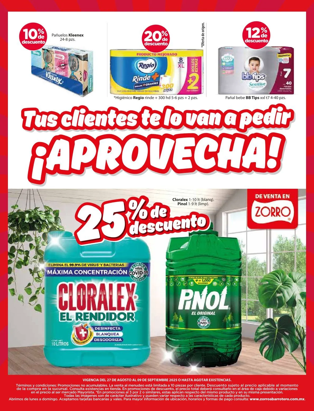 Catálogo de Zorro Ofertas 27 de agosto al 9 de septiembre 2025 - Pagina 7