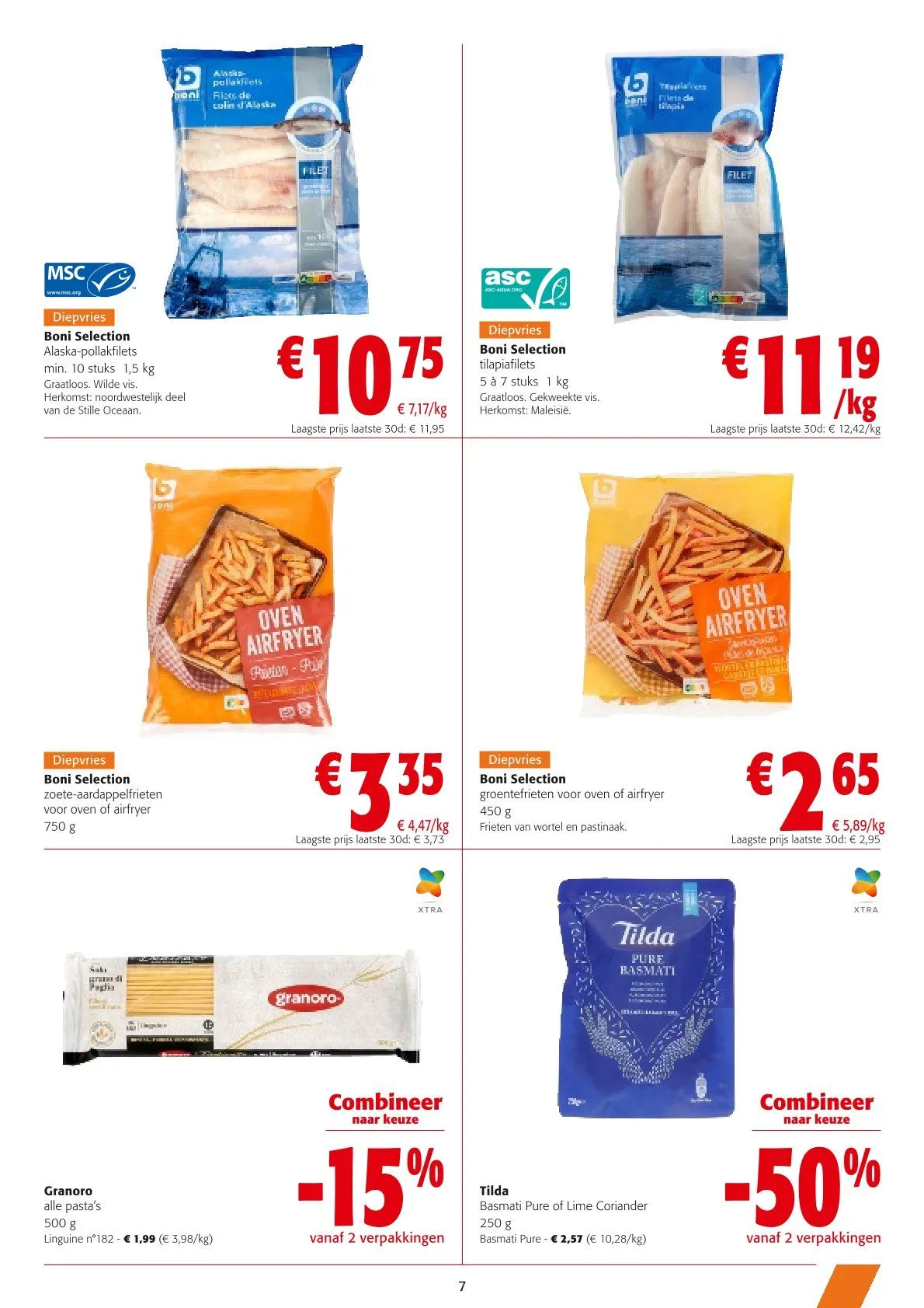 Speciale promoties van Colruyt van 2 januari tot 14 januari 2025 - folder pagina 7