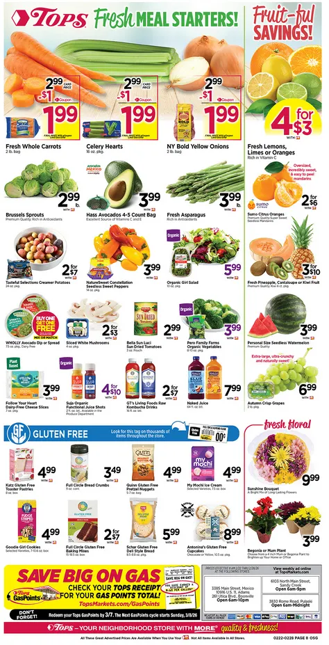 Weekly ad Tops Friendly Markets lSales from February 22 to February 28 2026 - Page 7