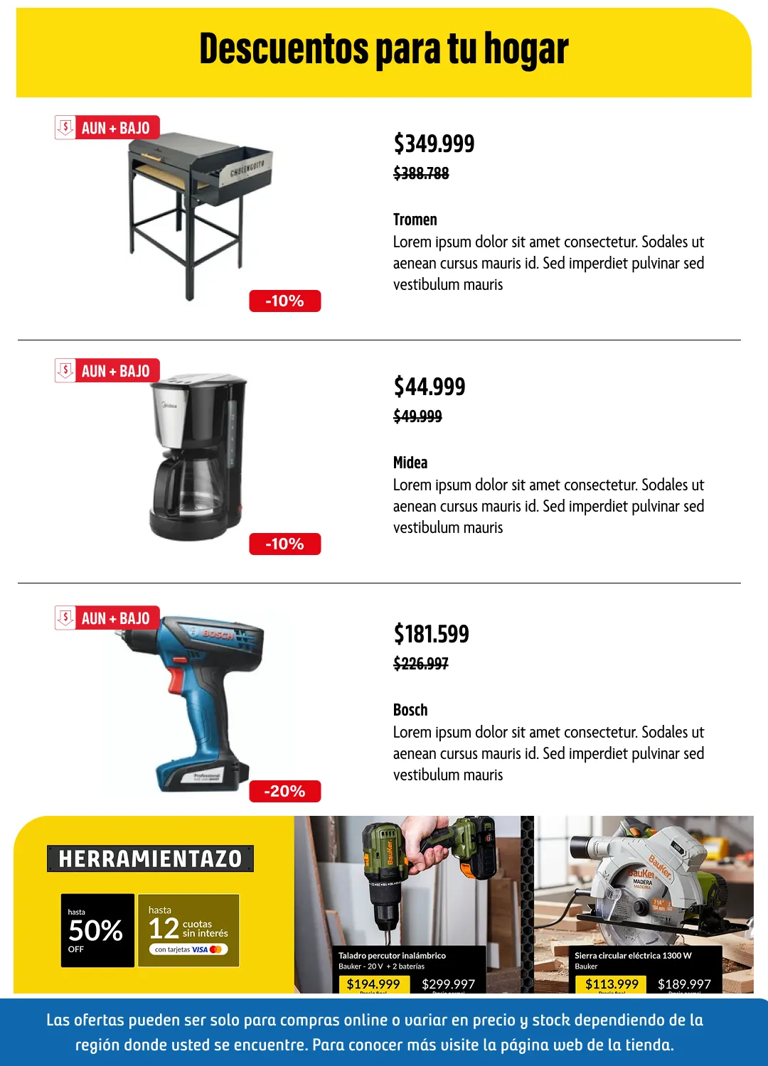 Ofertas de  Sodimac Ofertas dia del padre 9 de junio al 28 de junio 2026 - Página 7 del catálogo