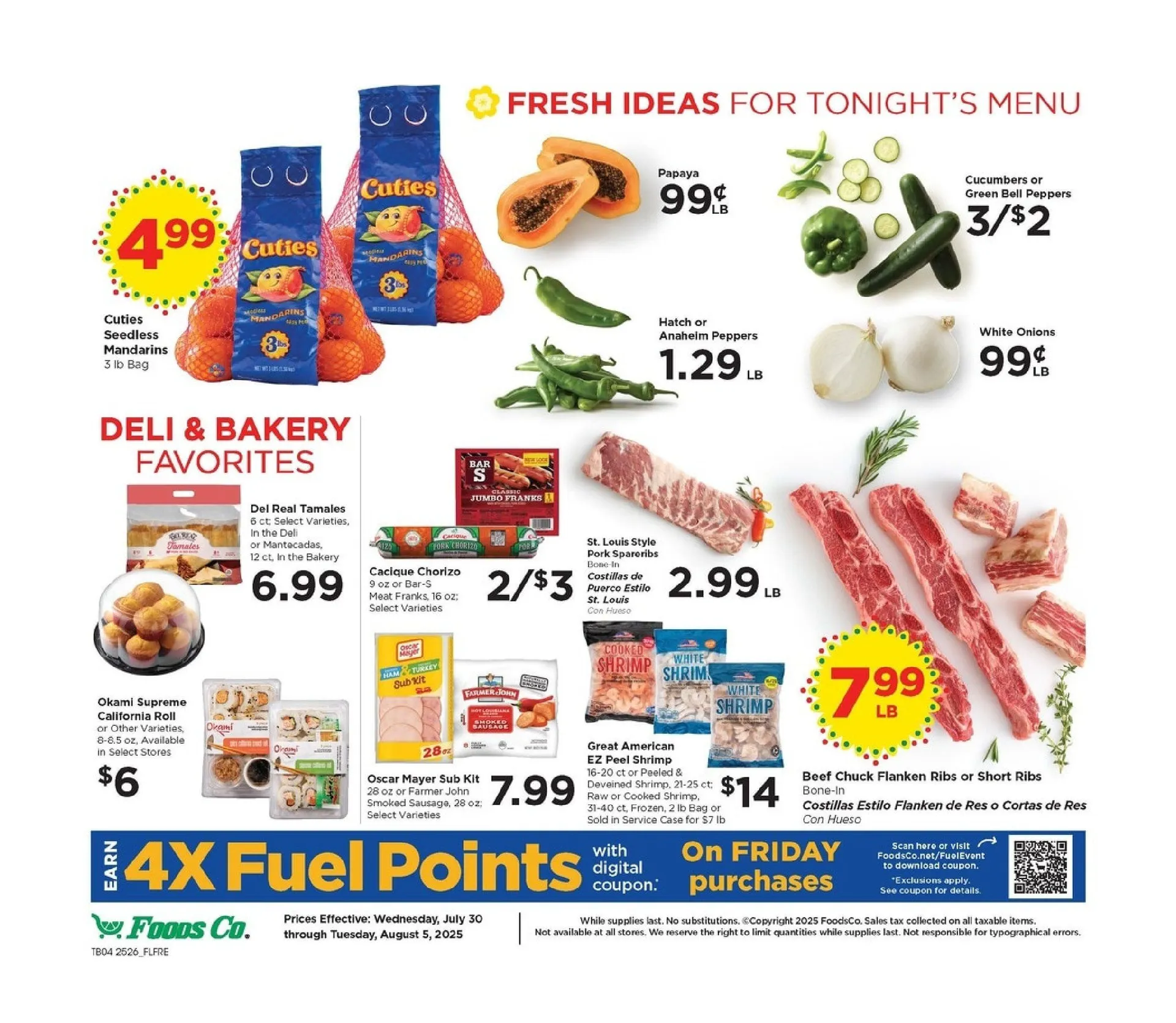 Weekly ad Foods Co. Sales from July 30 to August 5 2025 - Page 6