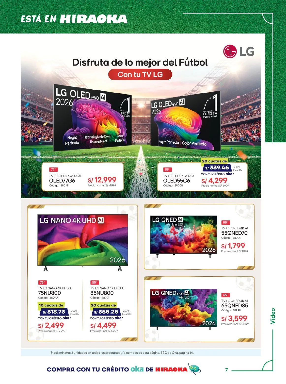 Catalogo de Hiraoka Ofertas 1 de junio al 6 de junio 2026 - Pag 7