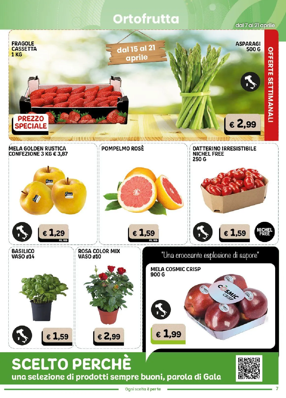  Volantini Gala Supermercati da 7 aprile a 21 aprile di 2026 - Pagina del volantino 7