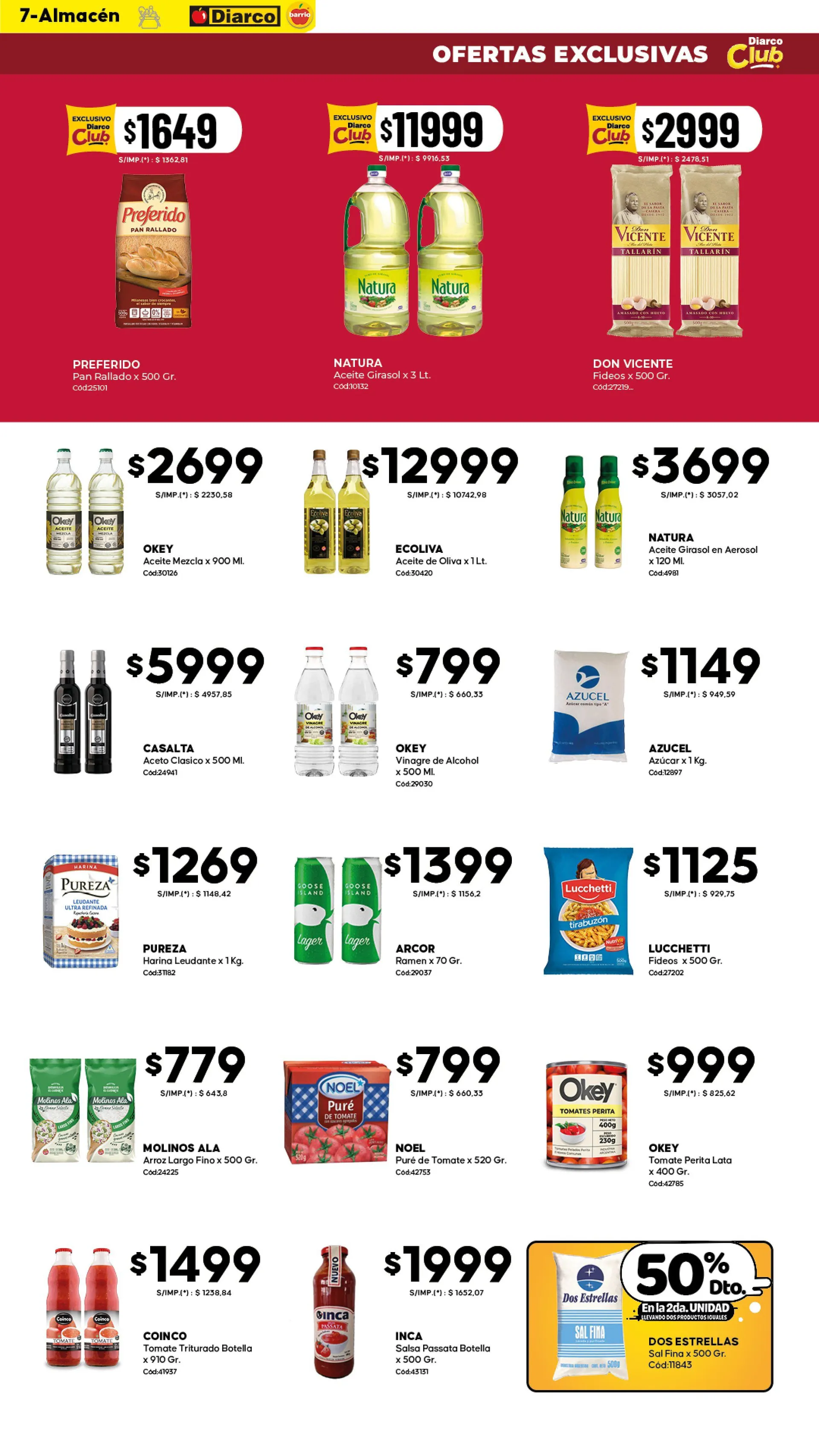 Ofertas de Diarco Ofertas 30 de marzo al 3 de abril 2026 - Página 7 del catálogo