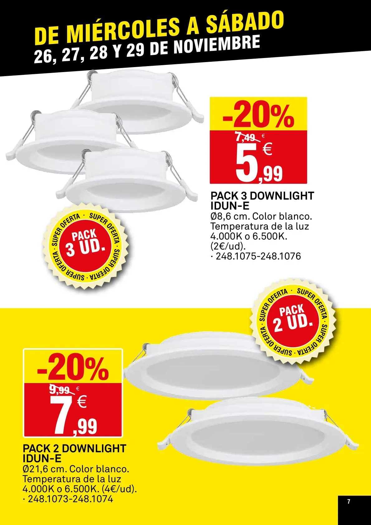 Catálogo de Bricoking Ofertas 26 de noviembre al 29 de noviembre 2025 - Página 7