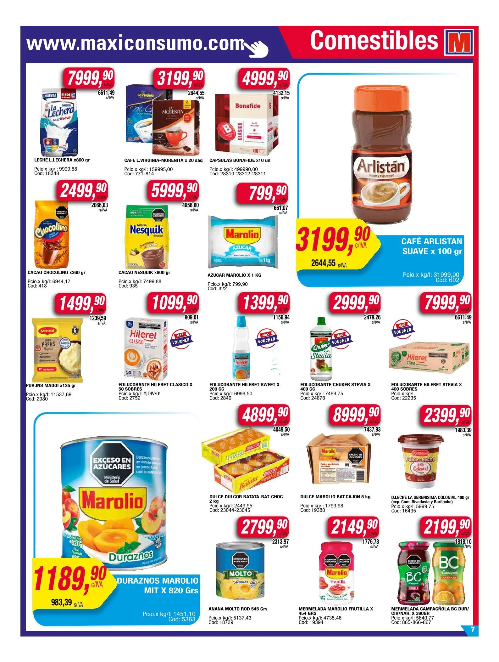 Ofertas de Maxiconsumo Oferta semanal 31 de marzo al 6 de abril 2025 - Página 7 del catálogo