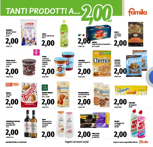  Volantini Famila Superstore da 8 gennaio a 21 gennaio di 2026 - Pagina del volantino 7