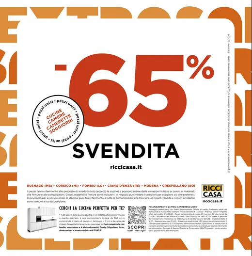 Volantini Ricci Casa da 13 febbraio a 25 febbraio di 2026 - Pagina del volantino 7