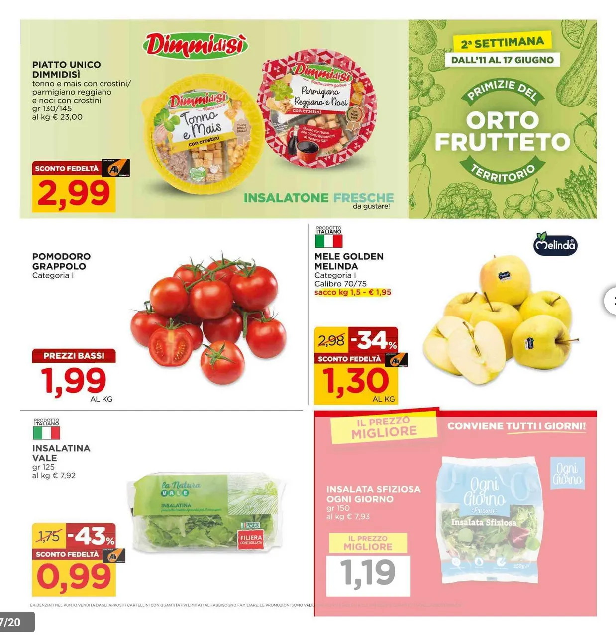 Volantini Alì Supermercati da 4 giugno a 17 giugno di 2026 - Pagina del volantino 7