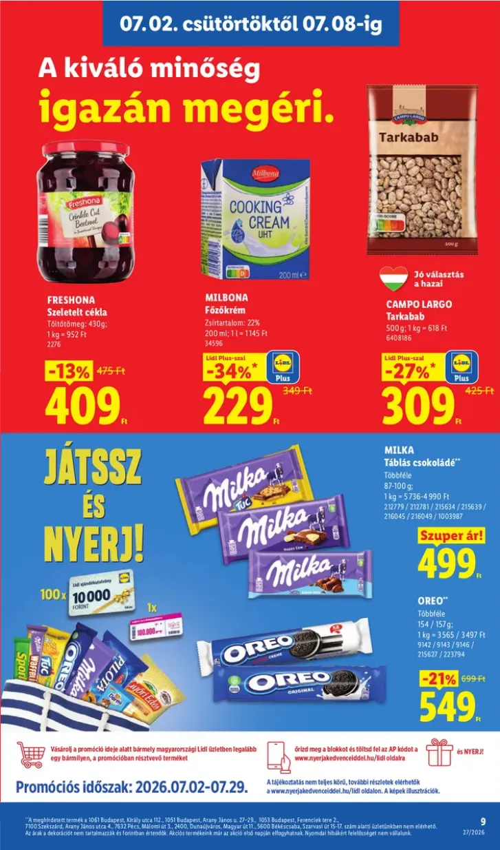 Katalógus  Lidl legfrissebb ajánlatai július 2.-tól július 8.-ig 2026. - Oldal 7