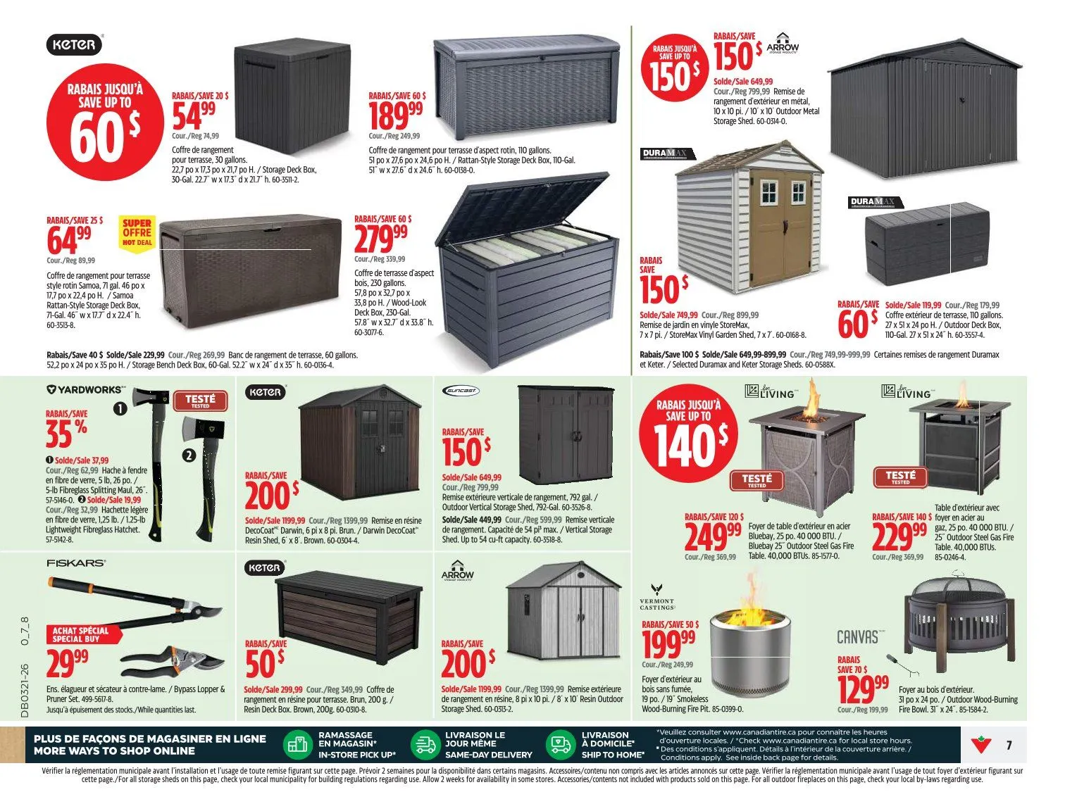 Canadian Tire Sales from May 22 to May 28 2026 - flyer page 7