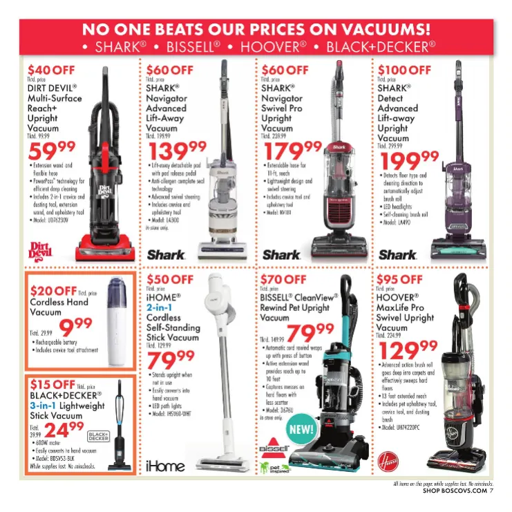 Weekly ad Boscov's Sales from April 9 to April 22 2026 - Page 7