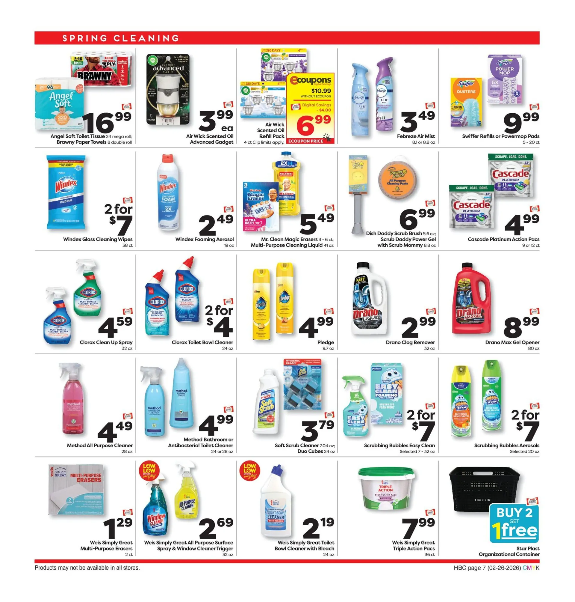 Weekly ad Weis Sales from February 25 to March 26 2026 - Page 7