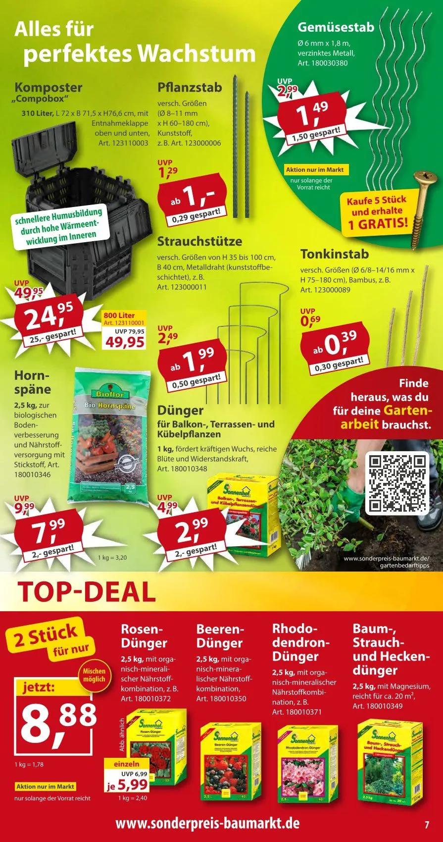 Sonderpreis-Baumarkt Angebote von 23. Mai bis 29. Mai 2026 - Prospekt seite 7