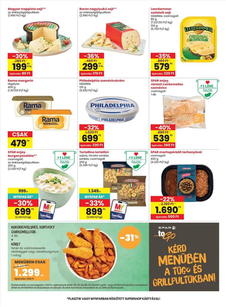 Katalógus  SPAR legfrissebb ajánlatai május 7.-tól május 13.-ig 2026. - Oldal 7