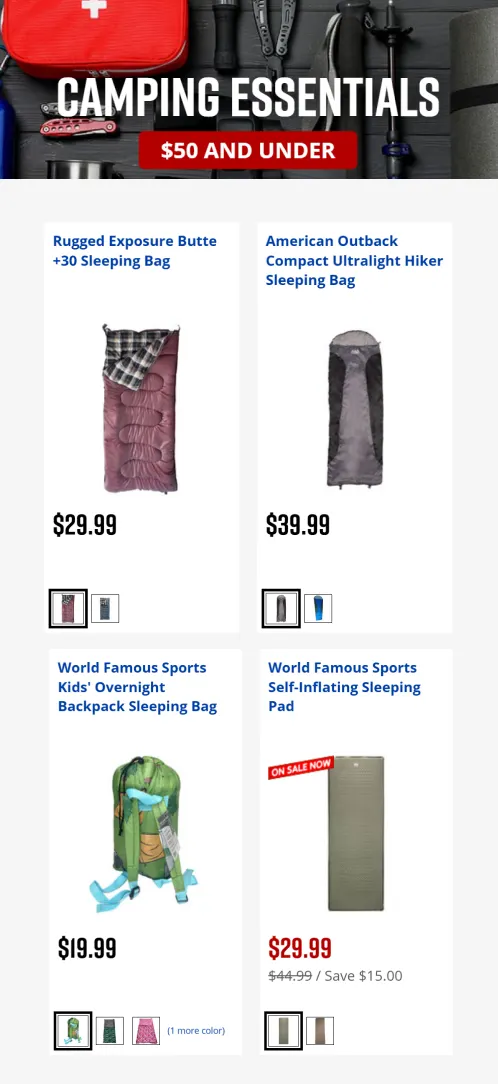 Weekly ad Camping Essentials from April 9 to April 17 2025 - Page 6