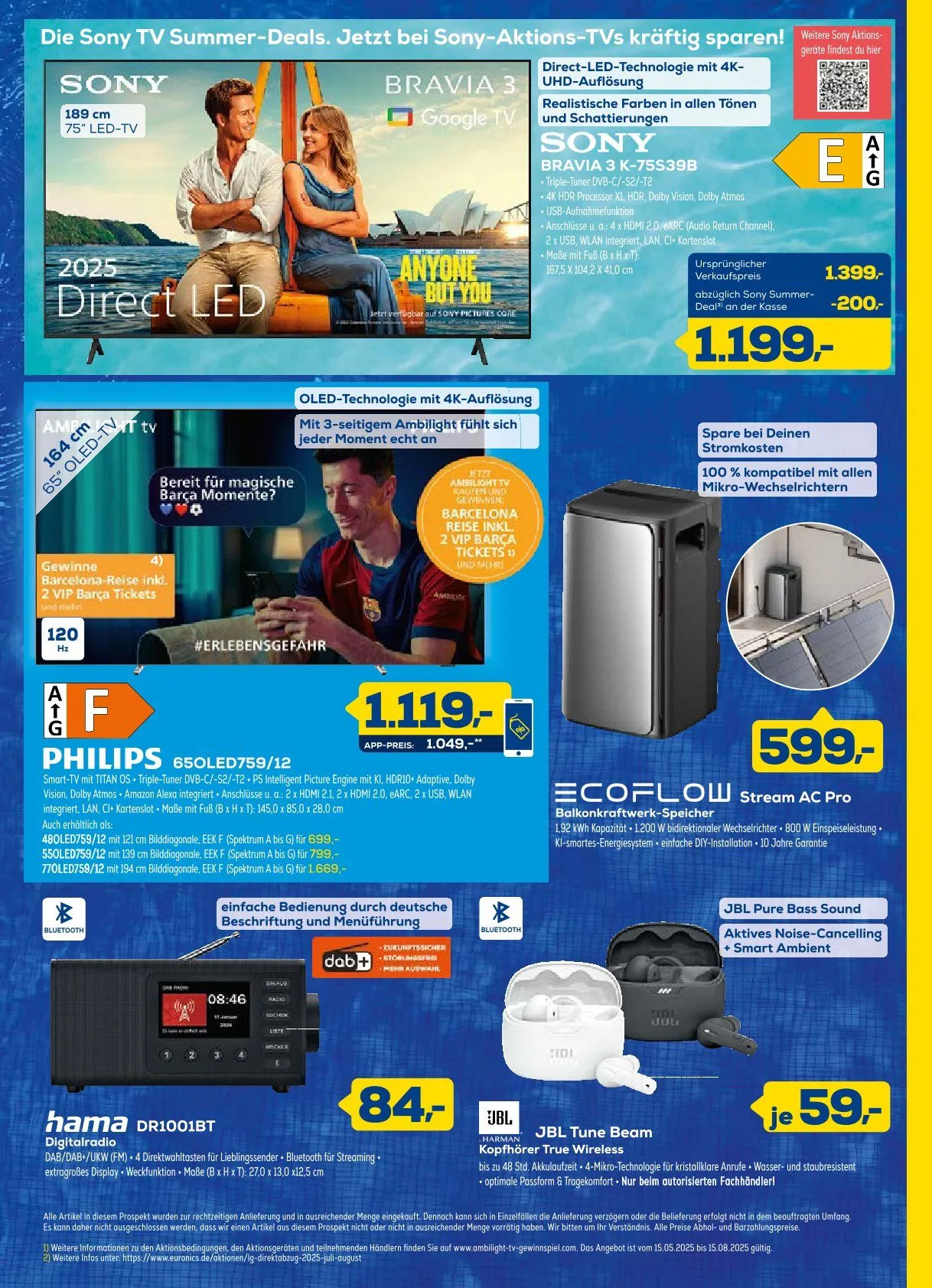 Euronics Prospekte von 4. August bis 10. August 2025 - Prospekt seite 7