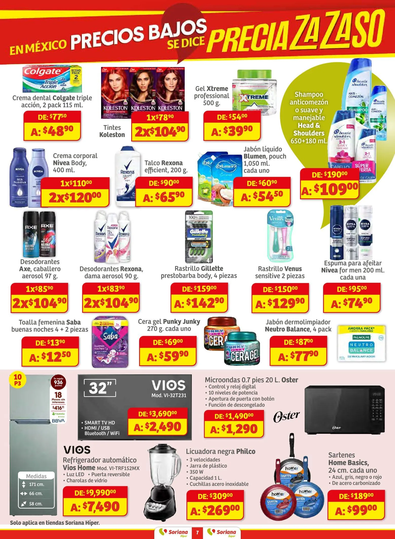 Catálogo de Soriana Ofertas 25 de septiembre al 15 de octubre 2025 - Pagina 7