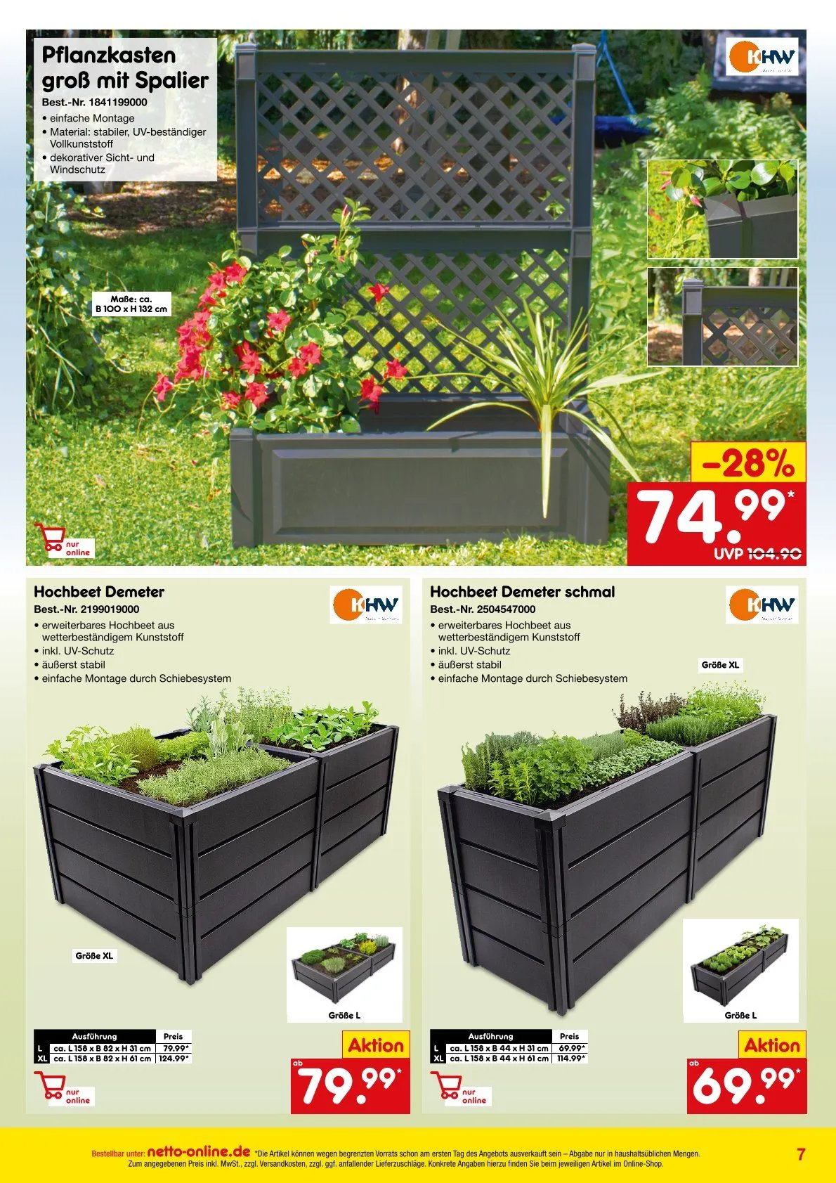 Netto Marken-Discount Angebote von 23. April bis 30. April 2026 - Prospekt seite 7