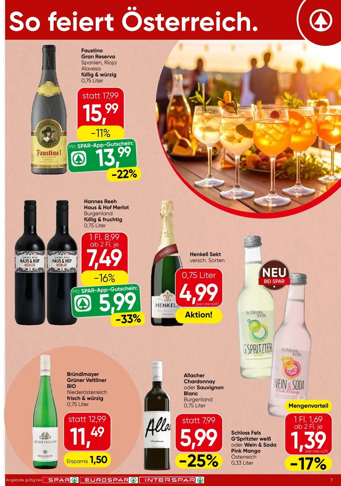 SPAR von 3. Juni bis 17. Juni 2026 - Flugblätt seite 7