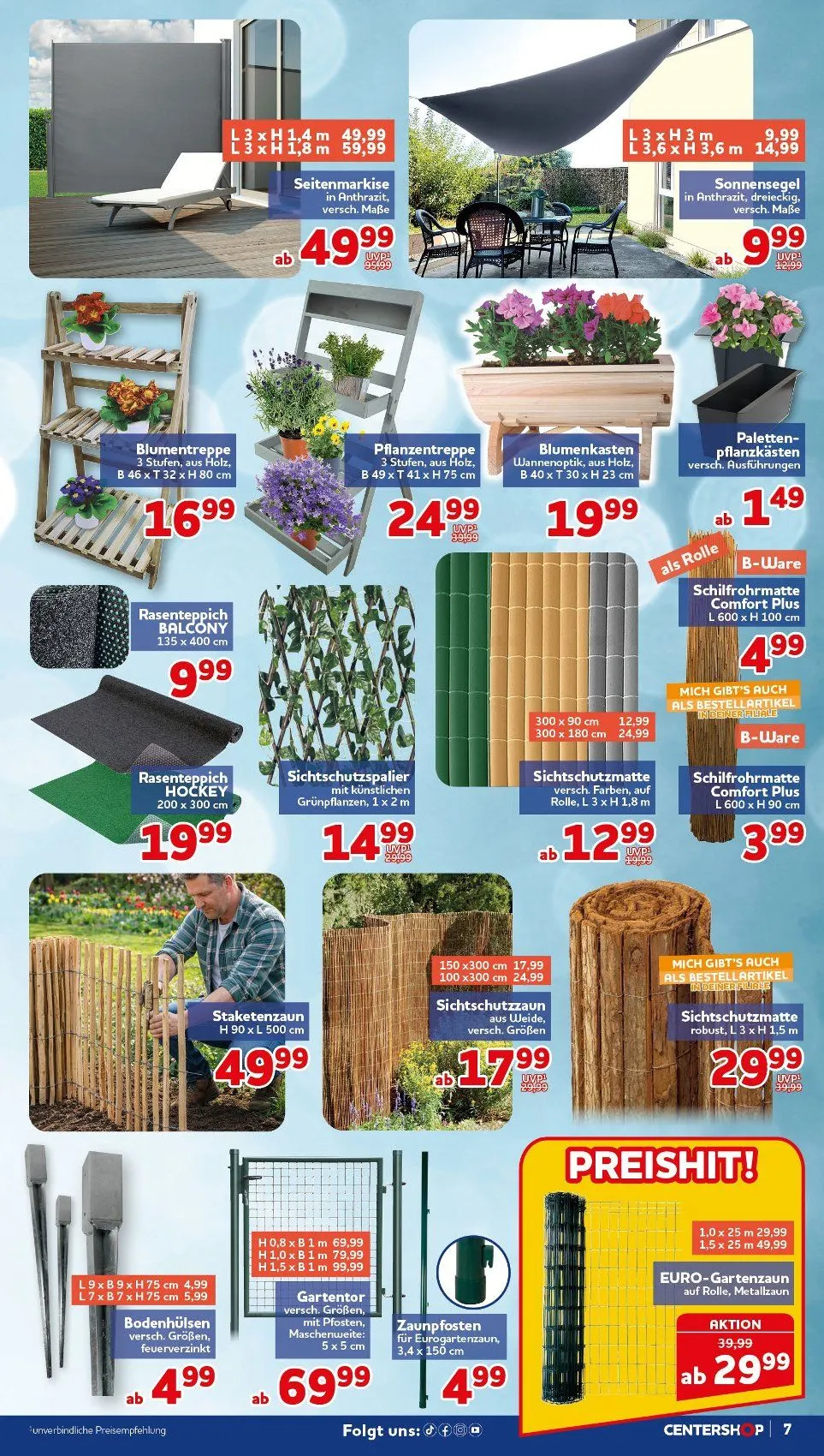 CENTERSHOP Angebote von 6. Juli bis 11. Juli 2026 - Prospekt seite 7