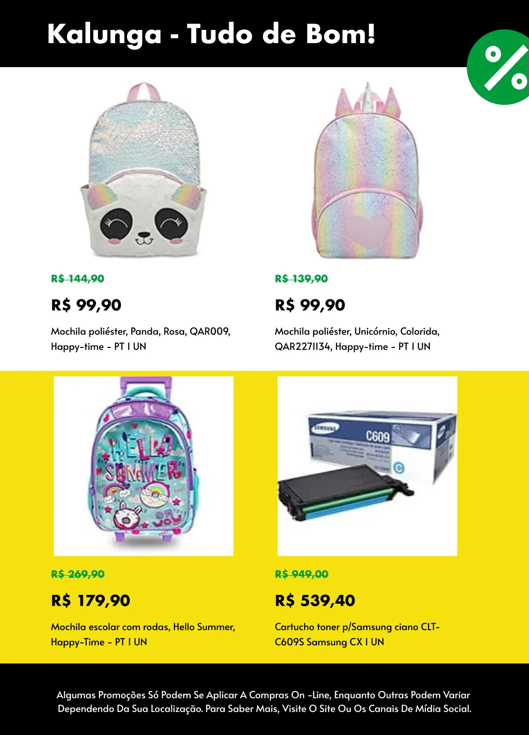 Encarte de Kalunga 6 de abril até 26 de abril 2026 - Pagina 7