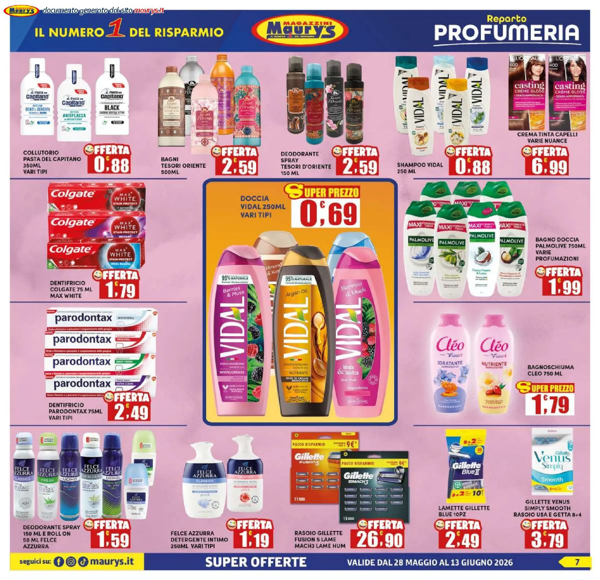 Maury's Volantino da 28 maggio a 13 giugno di 2026 - Pagina del volantino 7