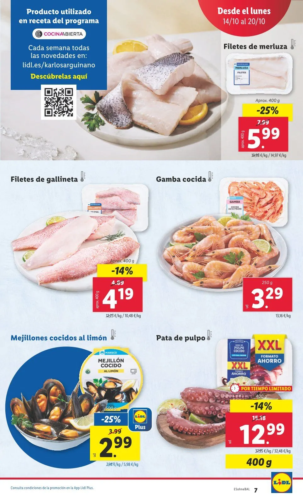 Catálogo de Lidl Ofertas 14 de octubre al 20 de octubre 2024 - Página 7