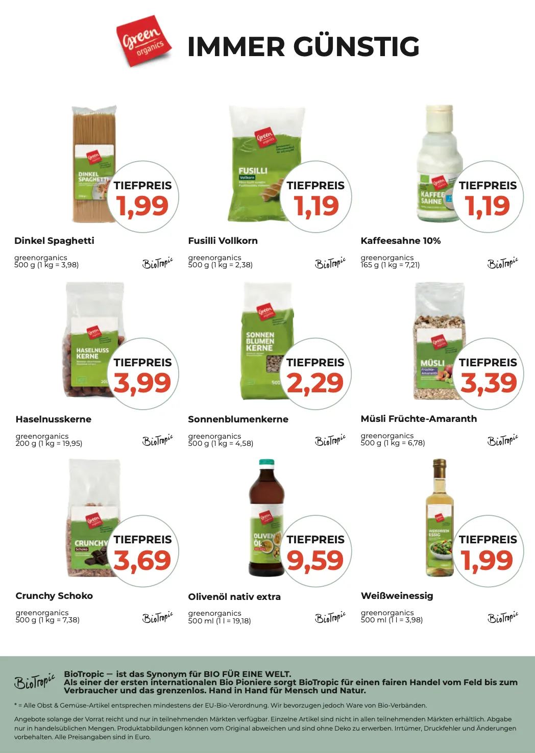 Pro Biomarkt Prospekt von 18. März bis 19. März 2025 - Prospekt seite 6