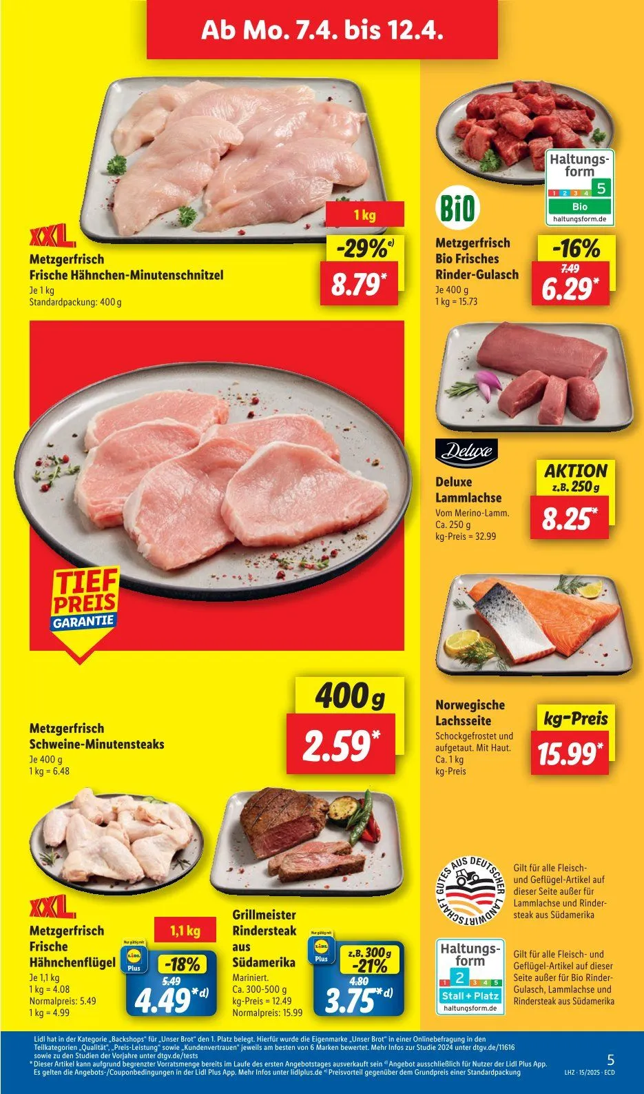 Lidl Prospekt von 7. April bis 12. April 2025 - Prospekt seite 7