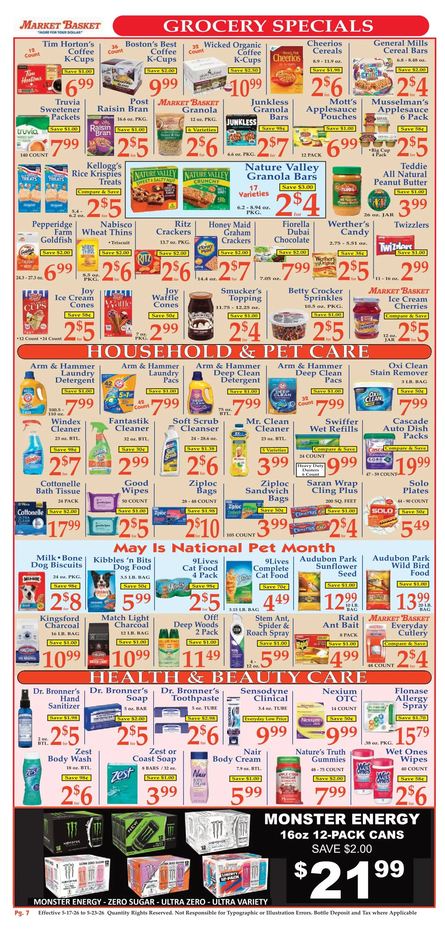 Weekly ad Market Basket Sales from May 17 to May 23 2026 - Page 7