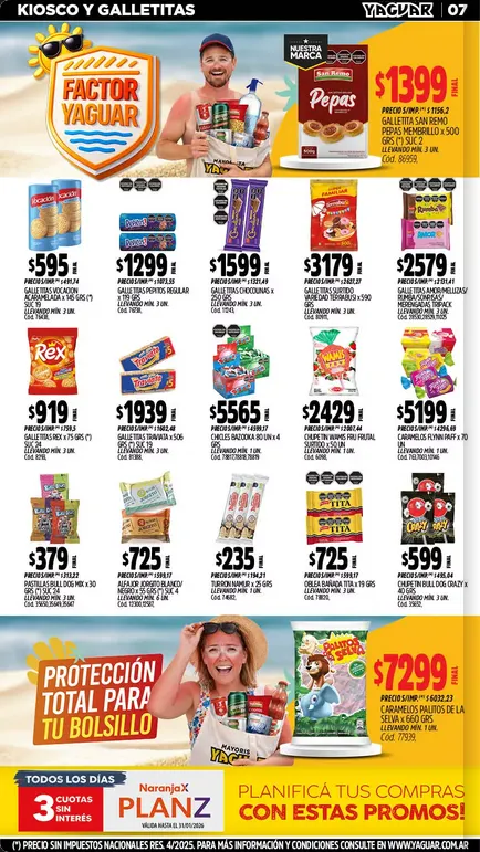 Ofertas de  Ofertas Yaguar  12 de enero al 18 de enero 2026 - Página 7 del catálogo