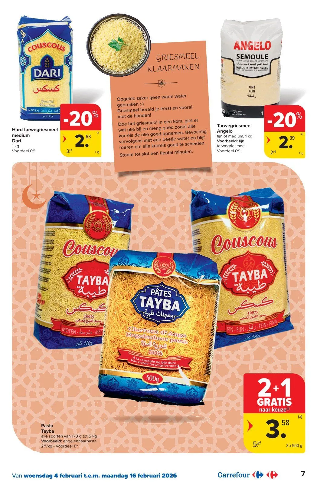 Carrefour folder van 4 februari tot 16 februari 2026 - folder pagina 7
