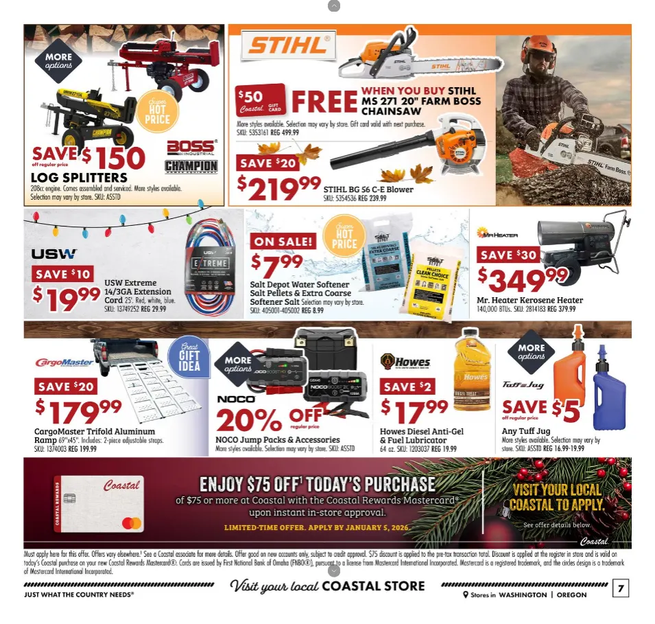 Weekly ad Coastal Farm & Ranch Sales from December 3 to December 9 2025 - Page 7