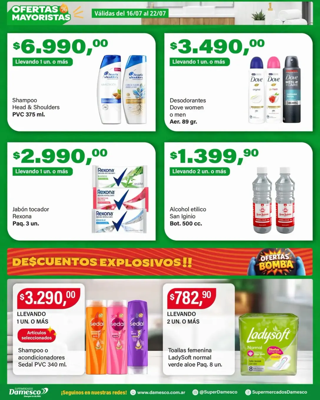 Ofertas de Ofertas Damesco 16 de julio al 22 de julio 2026 - Página 7 del catálogo