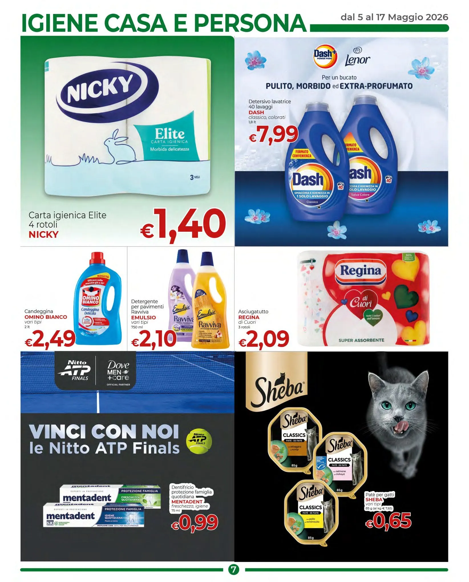 Volantini Supermercati Nonna Isa da 5 maggio a 17 maggio di 2026 - Pagina del volantino 7