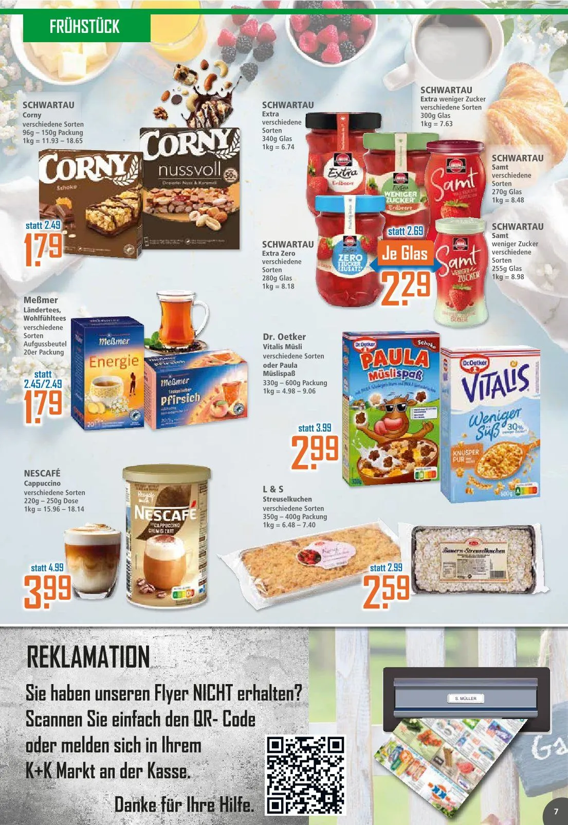 Klaas und Kock Sales von 7. April bis 11. April 2026 - Prospekt seite 7